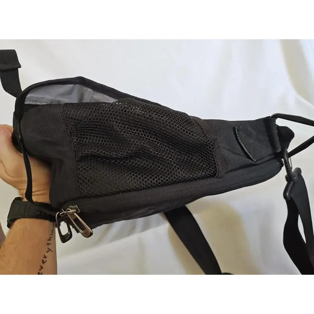 Nike Messenger Black Bag Laptop Bag Briefcase Vintage Travel TG0159-001 Balistic